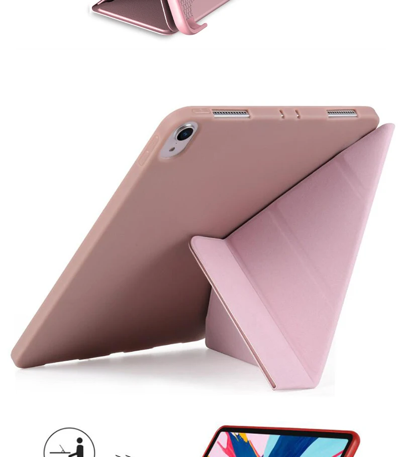 Для iPad Чехол iPad pro 11 Чехол Smart mutipl складной чехол для iPad 11 дюймов iPad поколения A80 A2013 чехол Funda