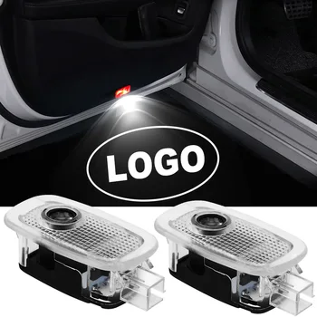 

1-10 Pair For Mercedes Benz Logo Car Emblem Light Ghost Shadow Door Light For W221 S Class AMG S500 S350 S63 S65 Laser Projector