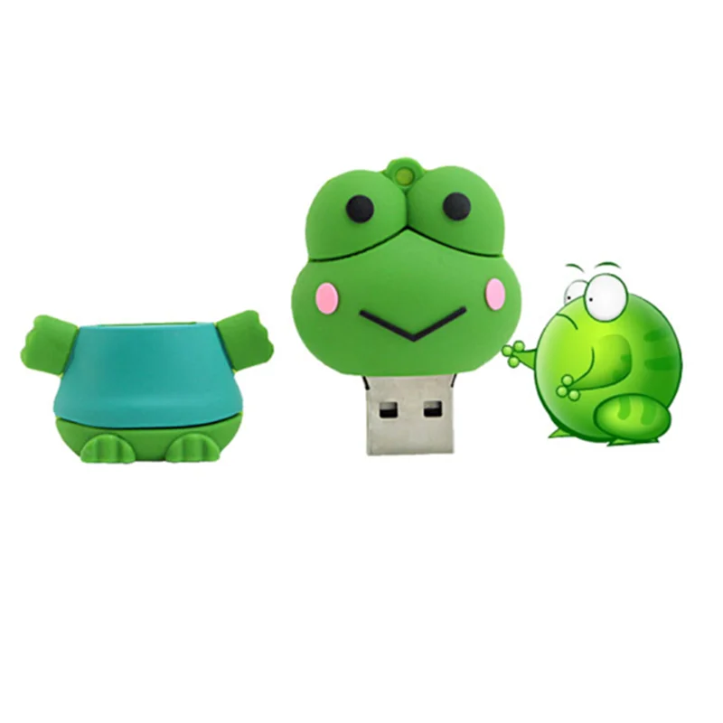 USB флеш накопитель в виде лягушки 64 ГБ 128 32 4 8 16 256 ГБ|USB флэш-накопители| |