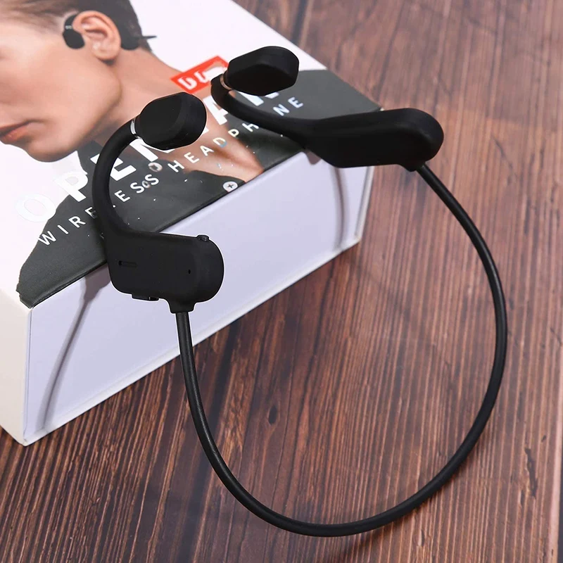 Bone Conduction Headphones Bluetooth 5 0 Wireless Bluetooth Headset Ipx6 Waterproof Sport Earphones for Running