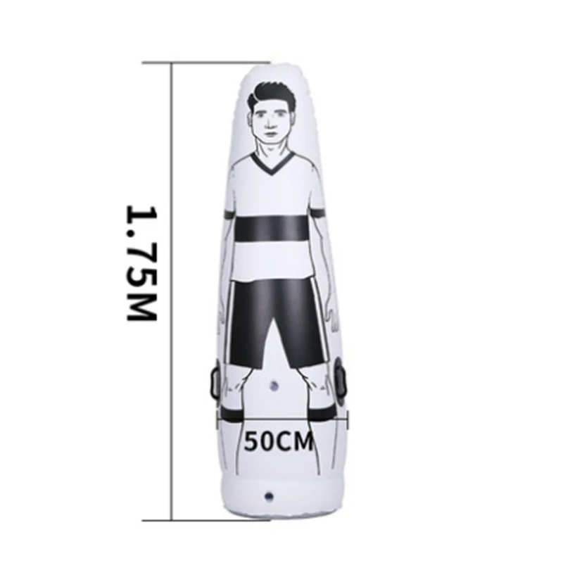 Детский надувной футбольный тренировочный вратаря тумблер воздушный манекен