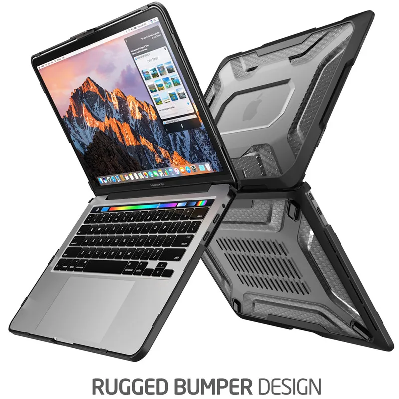 

Чехол SUPCASE Unicorn Beetle для MacBook Pro 13 (2022-2016) A2251/ A2289/ A1706/ A1708/ A1989/A2159, тонкий резиновый бампер из ТПУ