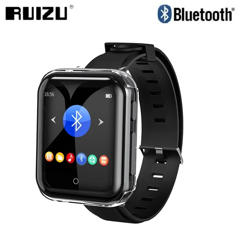 RUIZU M8 Bluetooth MP4 Player with Detachable Strap 8GB Touch Screen Mini MP4 Wrist Watch Support FM Radio,Recorder,E-Book,Video