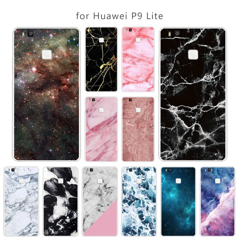 Чехлы для телефонов huawei G9 Lite/huawei P9 Lite Мягкая силиконовая задняя крышка из ТПУ