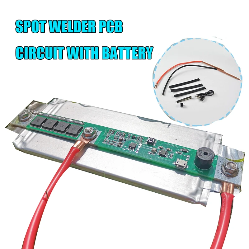 Spot Welder Mini 4.2V Portable Battery Spot Welder Nickel Strip Diy Spot Welder Black Spot Welder Mini 4.2V Portable Battery Spot Welder Nickel Strip Diy Spot Welder Black