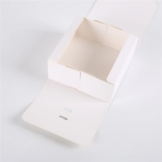 StoBag 5pcs White/Kraft/Black/Pink Gift Box Event & Party Supplies Packaging Wedding Birthday Hnadmade Candy Chocolate Packaging 4
