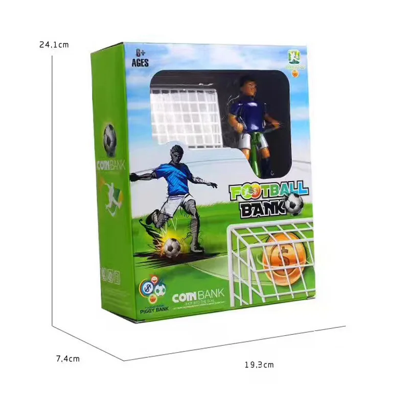 

New Style Football Door Frame Shooting Children Savings Bank Coin Bank Football Fan Vent Pressure Reduction Toy Gift