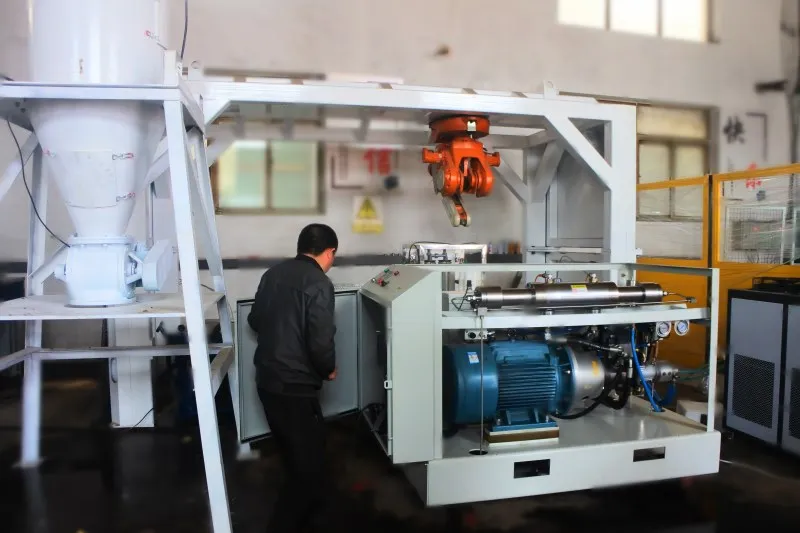 Robot waterjet for car ceiling