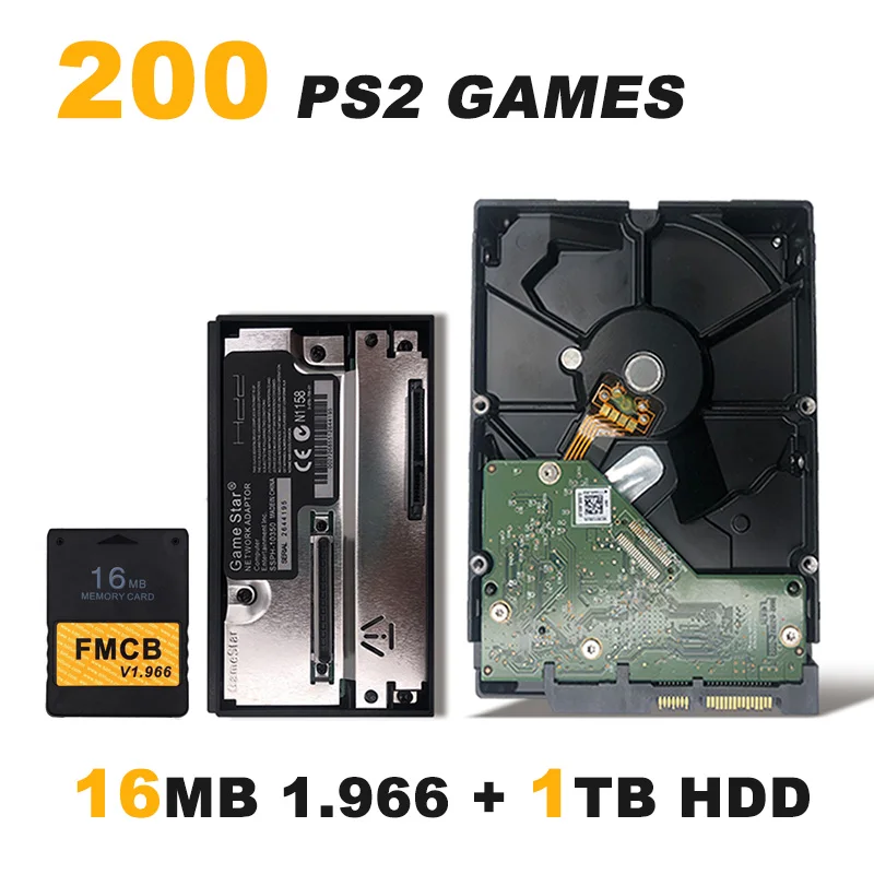 16MB and 1TB 3," SATA жестких дисков 80 Гб/320 Гб/500 Гб/1 ТБ/2 ТБ с игр+ FMCB v1.966 8/16/32/64 Мб карта памяти для PS2+ жесткого диска SATA HDD адаптер - Цвет: 16MB and 1TB