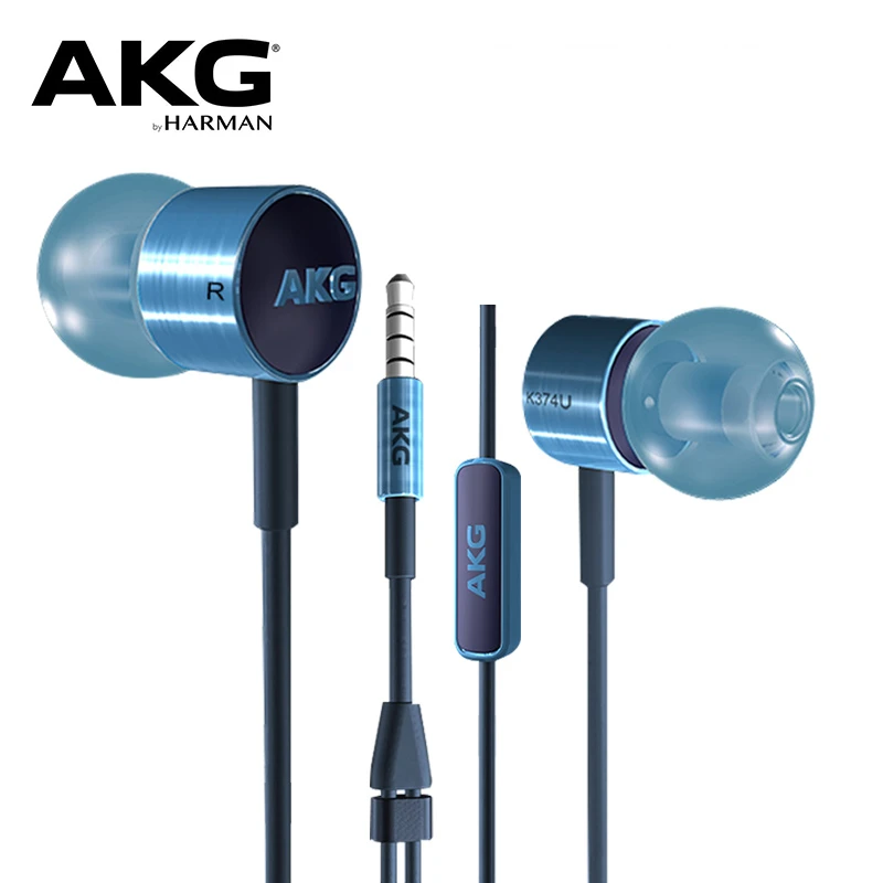 新しい Akg K374u In 耳イヤホン有線マイクイヤホンノートパソコンのデスクトップ Pc Ipad と Android の Ios の Windows 電話用イヤホン ヘッドホン Aliexpress