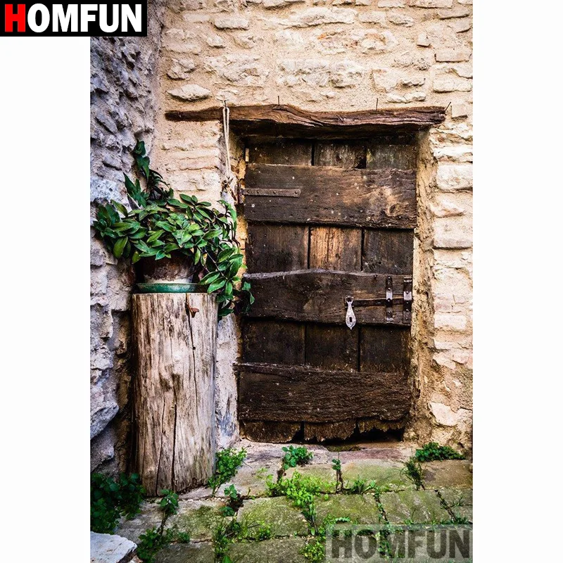 Алмазная 5D Вышивка HOMFUN A27805 картина сделай сам с полными квадратными/круглыми