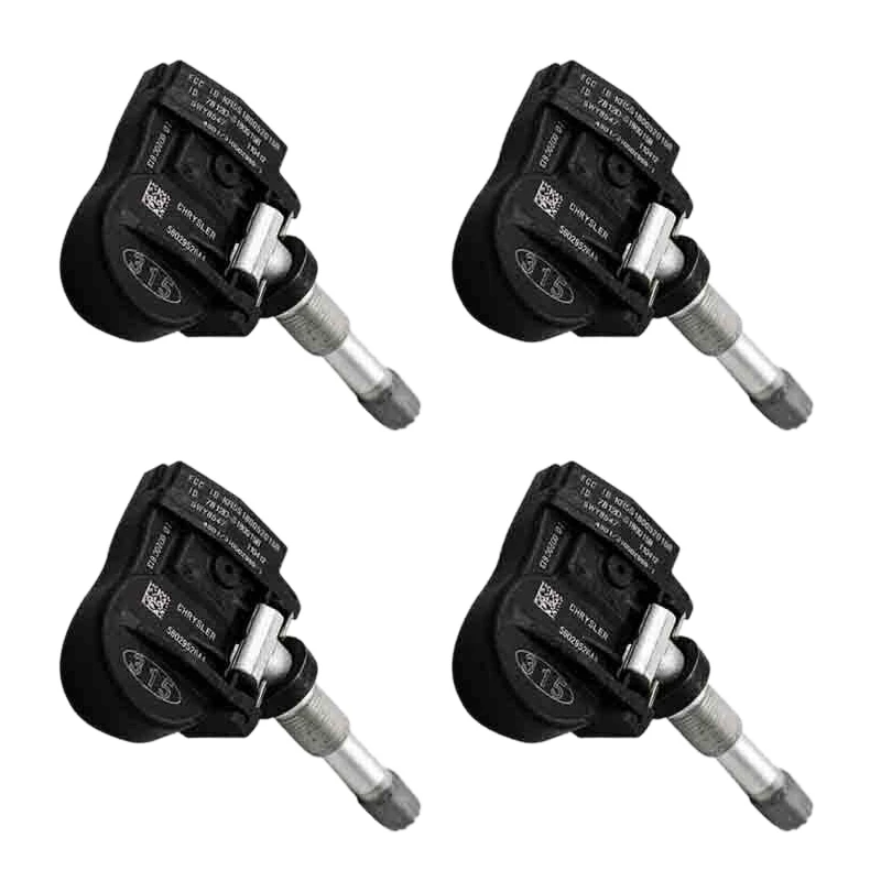 Новый набор 4 для Chrysler датчик давления в шинах Tpms 4250C276 68001696Ab | Автомобили и