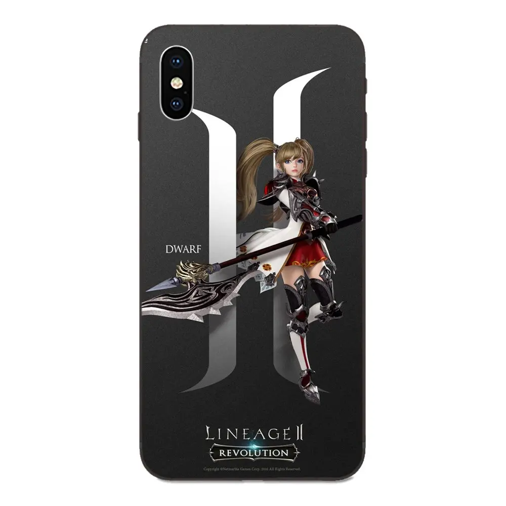 as picture Игровой Lineage 2 Revolution для Xiaomi mi x Max Note 2 2S 3 5X6 6X8 9 SE A1 A2 Lite Play Pro F1 TPU Art Print - Цвет: as picture