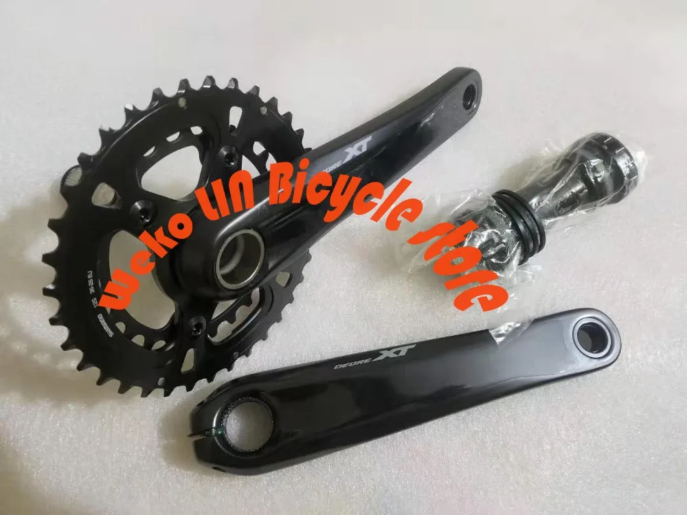 Deore xt FC-M8100 Шатун 2*12S MTB велосипед 170 мм 175 мм M8100 36-26T