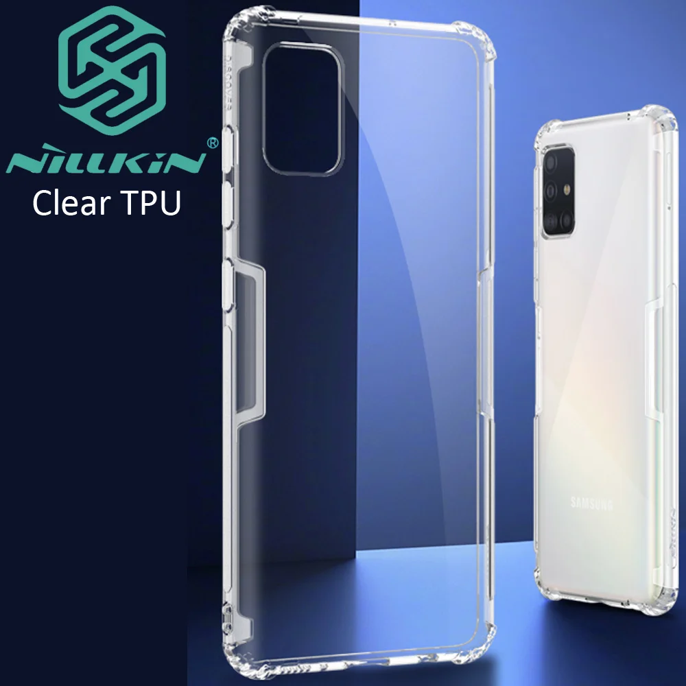 Прозрачный чехол Nillkin из ТПУ для Samsung Galaxy A51 A71 | Мобильные телефоны и аксессуары
