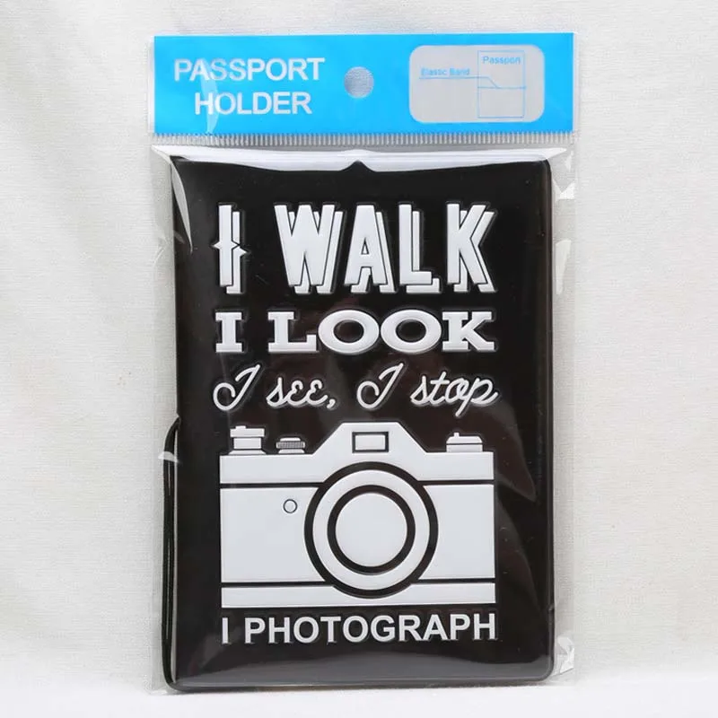 60PCS / LOT Passport Covers Travel Accessories ID Bank Credit Card Bag Men Women Passport Business Holder wallet Case