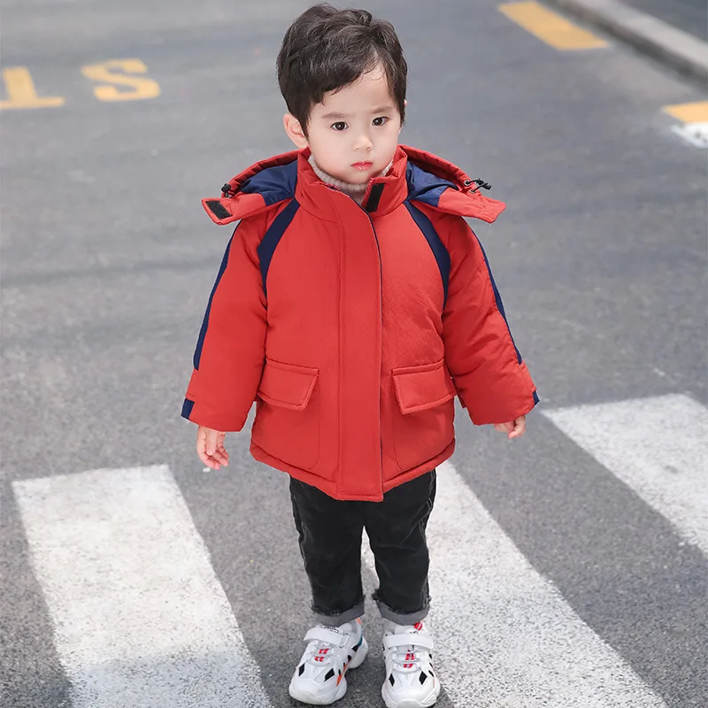 

2019 New Spring Children Coat Autumn Kids Jacket Boys Outerwear Enfant Coats Baby Clothes Girls Lightweight Down Cotton Clothing