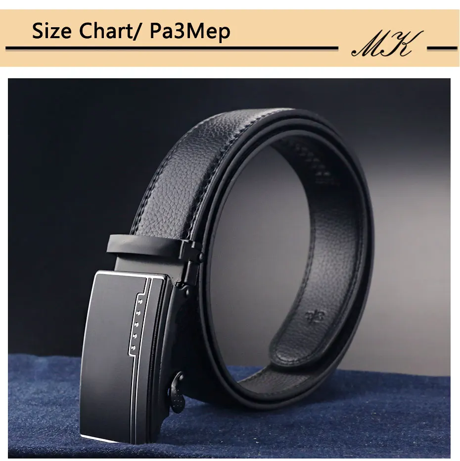 cowboy belt Maikun Belts for Men Automatic Buckle Leather Belt Luxury Men Belt for Business mens brown belt