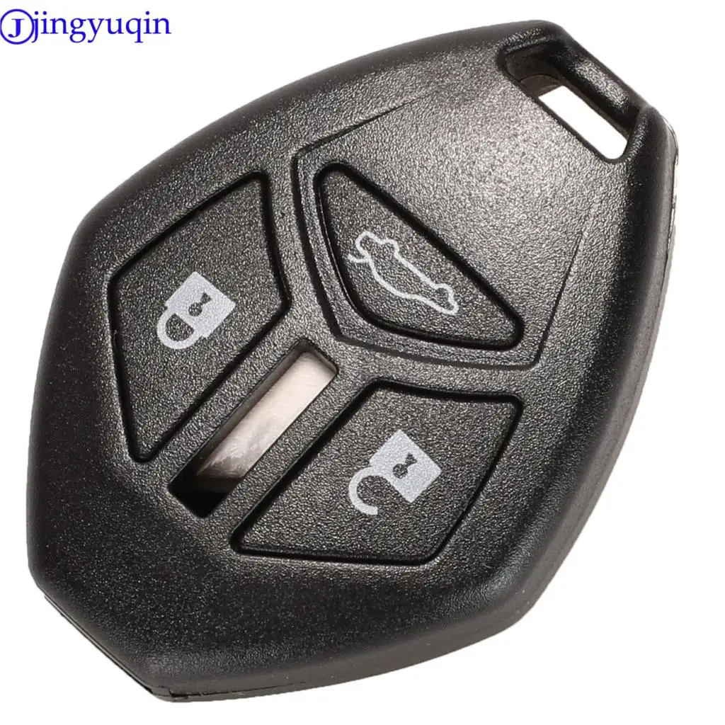 Jingyuqin чехол для дистанционного ключа от машины чехол для Mitsubishi Lancer Outlander Endeavor Galant удаленный ключ оболочка 2+ 1/3+ 1 кнопки стиль