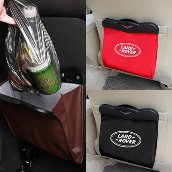 

Car Seat Back Bag Garbage Holder Storage Bag for Range Rover Evoque L322 Vogue Velar L405 P38 Discovery Freelander Defender