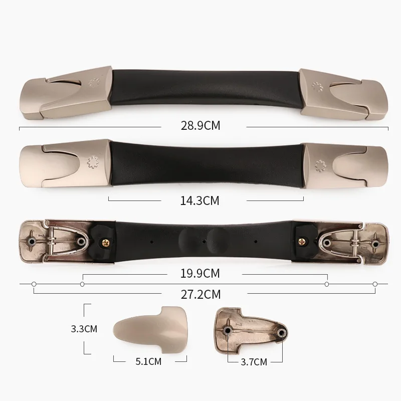 Fashion New Travel Suitcase Luggage Case Handle Strap Carrying Handle Grip Replacement Removable Grip Luggage Accessories Handle