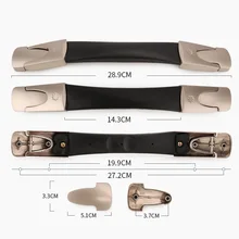 Fashion New Travel Suitcase Luggage Case Handle Strap Carrying Handle Grip Replacement removable grip Luggage Accessories handle