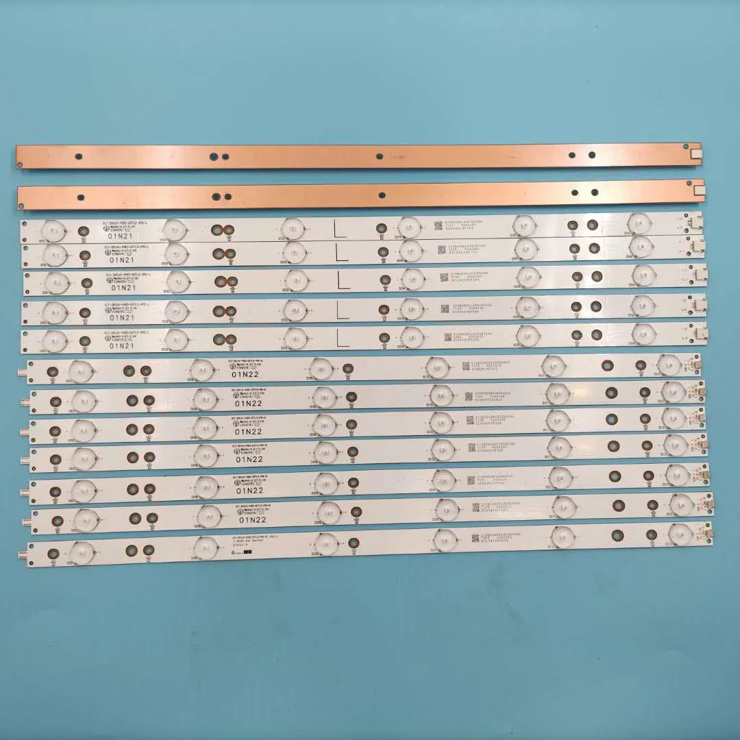 Новые 14 шт. светодиодный полосы LB49016 V1_00 LB PF3030 GD2P6C490712 L D GJD2P6C490712 R для 49PUS6401 49PUH6101