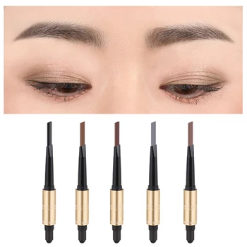 

BGVfive3 in 1 Multifunctional Waterproof Non-toxic Double-headed Eyebrow Pencil with Eyebrow Comb Brush Cream