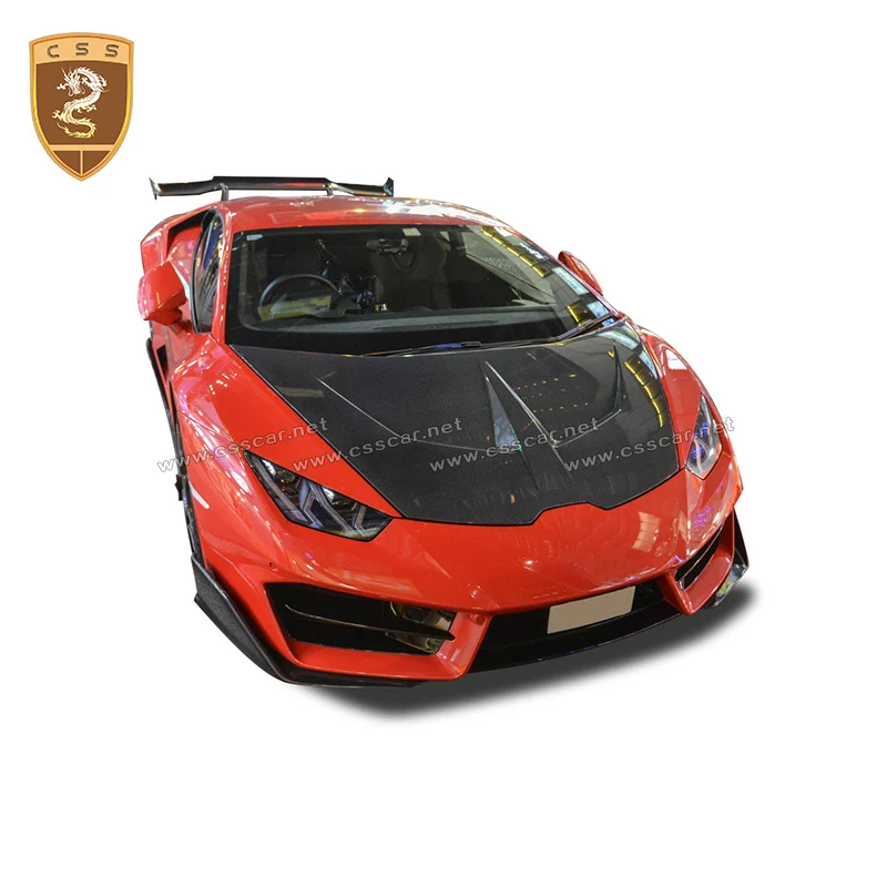 

Для Lamboghini LP610 1016 стиль капот из настоящего углеродного волокна для двигателя Huracan lp580 lp610 передняя крышка двигателя CSSYL автомобильные аксессуары