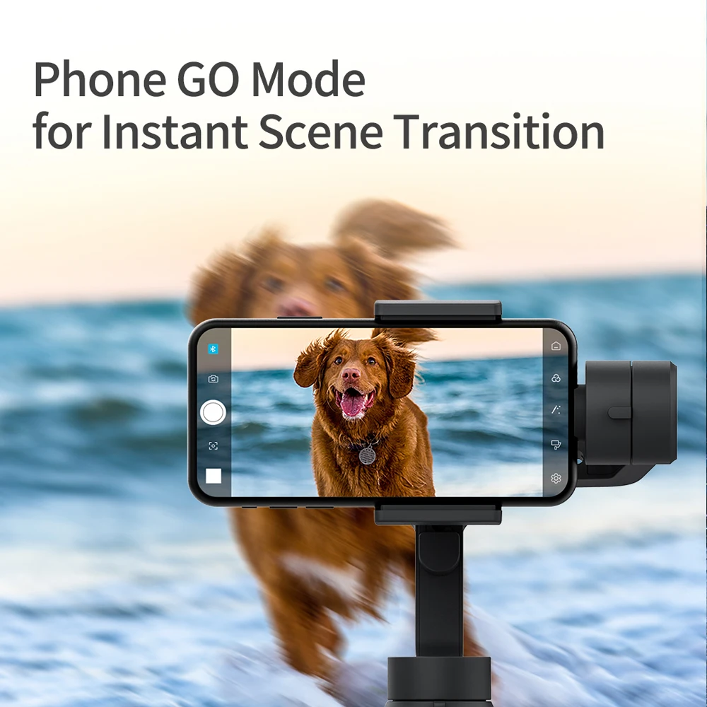  3 Axis Handheld Gimbal Stabilizer Smartphone mobile phone For iphone GoPro 7 6 5 sjcam EKEN Yi Acti