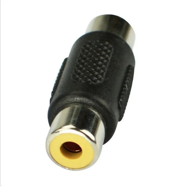 RCA с разъемом «тюльпан» через разъем Lotus Female-Female Plug RCA Audio Lotus on Plug