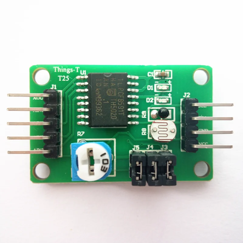 PCF8591 ADC DAC Modulo/цифровой режим 8 бит AD Модуль для Raspberry Pi макетной платы