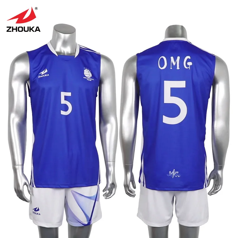 Mens Uniform Volleyball Jersey For Men Sport Suit Free Name Number Volleyball Sets