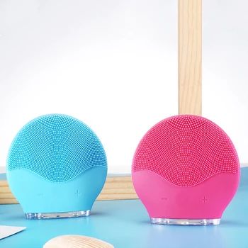 

Professional Ultrasonic Vibration Electric Facial Cleansing Face Washing Brush Skin Blackhead Remover Pore Cleaner Face Massage