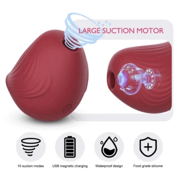 Bird Shape Vagina Sucking Vibrators Intimate Goods Nipple Clitoris Stimulator Sucker Vibrating Sex Toys for Women Masturbators 2