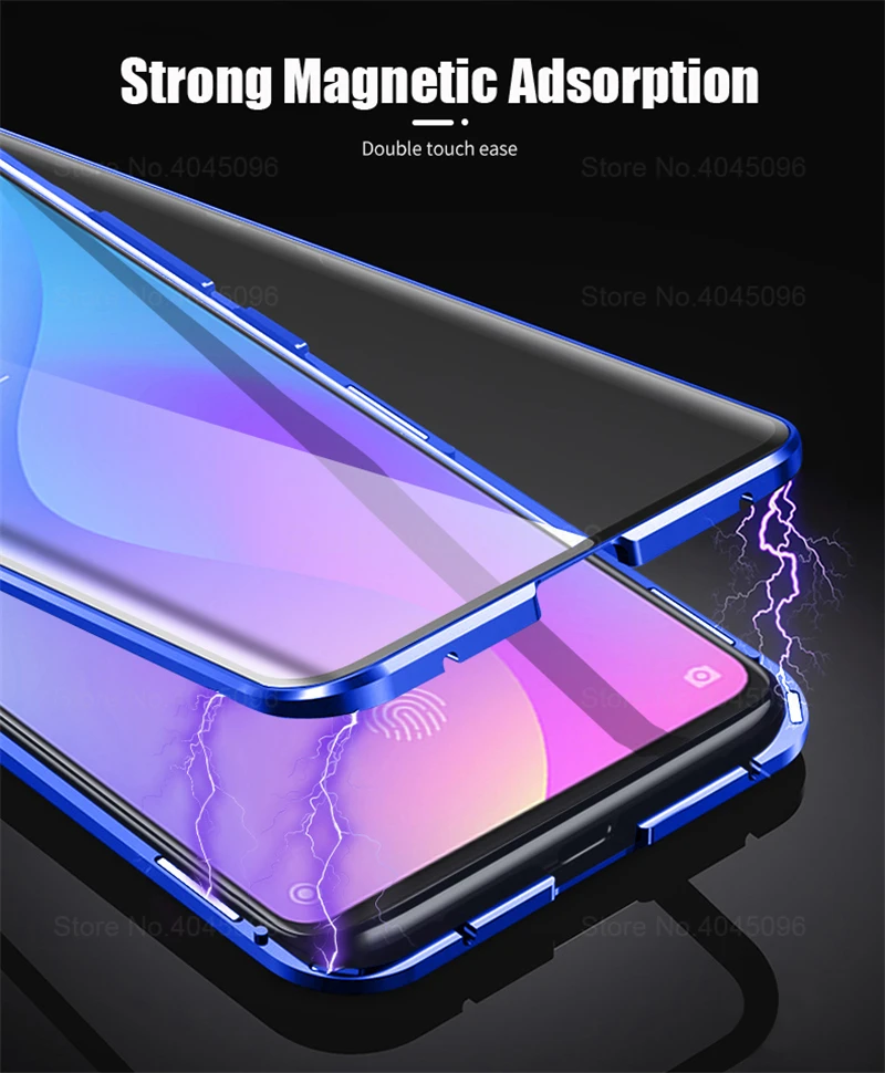 Металлический магнитный чехол для телефона для xiaomi mi 9 t двухсторонняя, для стекла чехлы на xaomi xiomi 9 t mi 9 t 9tpro t9 t9pro 360 принципиально чехол Fundas