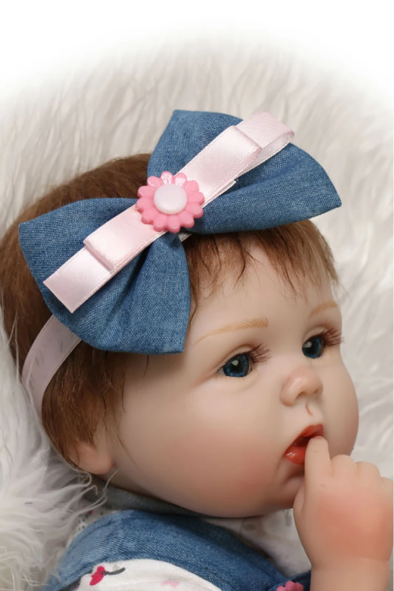 NPK Новинка 43 см силиконовые куклы Reborn Realista модные куклы для принцессы дети подарок на день рождения Bebes Reborn Boneca