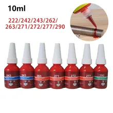

10ml Metal Adhesive Anaerobic Glue Threadlocker 222/242/243/262/263/271/277/290 Anaerobic Adhesive Household Strong Glue