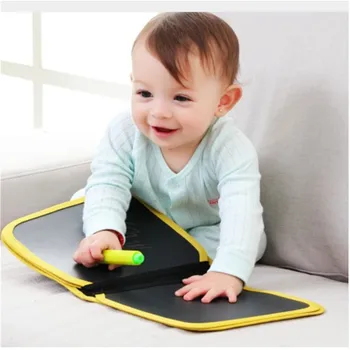 

Baby Doodle Book Dust-free Recyclable Washable Portable Drawing Board Colored Chalk Canvas Book Creative Toy Painting Tools