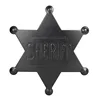 Western Toy Sheriff Star Badge Pin Brooches for Western Cowboy School Kids Carnival Honor Deputy Prizes Children's Parties ► Photo 3/6