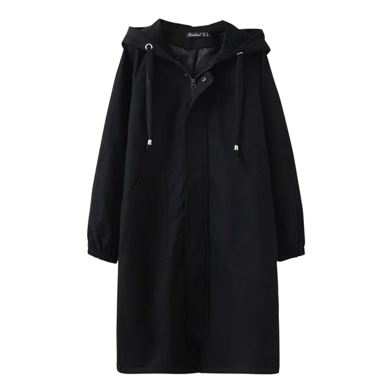 Chaquetas mujer, зимнее пальто для женщин, большая длинная куртка с капюшоном, Толстая теплая Корейская стеганая парка, негабаритная парка в стиле милитари