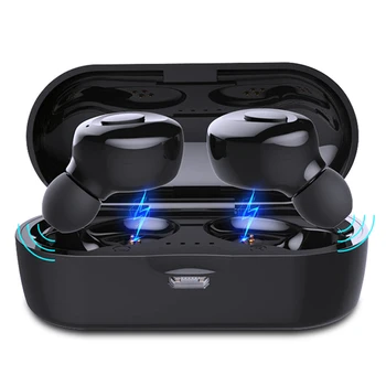 

BEESCLOVER 1 Pair XG15 Earphone Stereo Mini TWS Wireless Bluetooth Sports Earphone In-ear Stereo Earphones With Charging Box d30