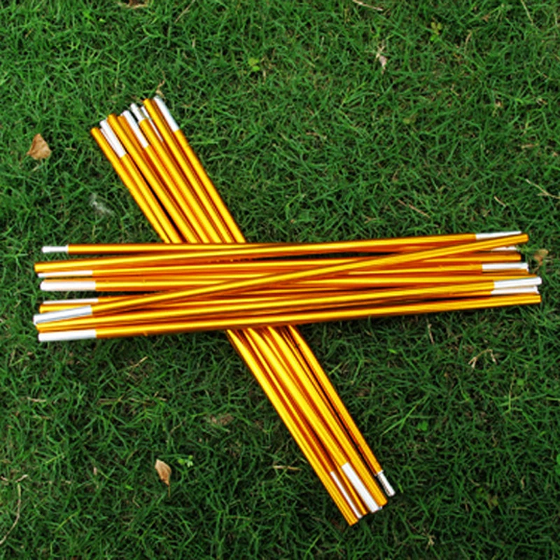 

2pcs/set Camping Tent Pole 8.5mm High Strength Aluminum Alloy Tent Rod 2 3-5 Person Tent Support Poles Outdoor Tent Accessories