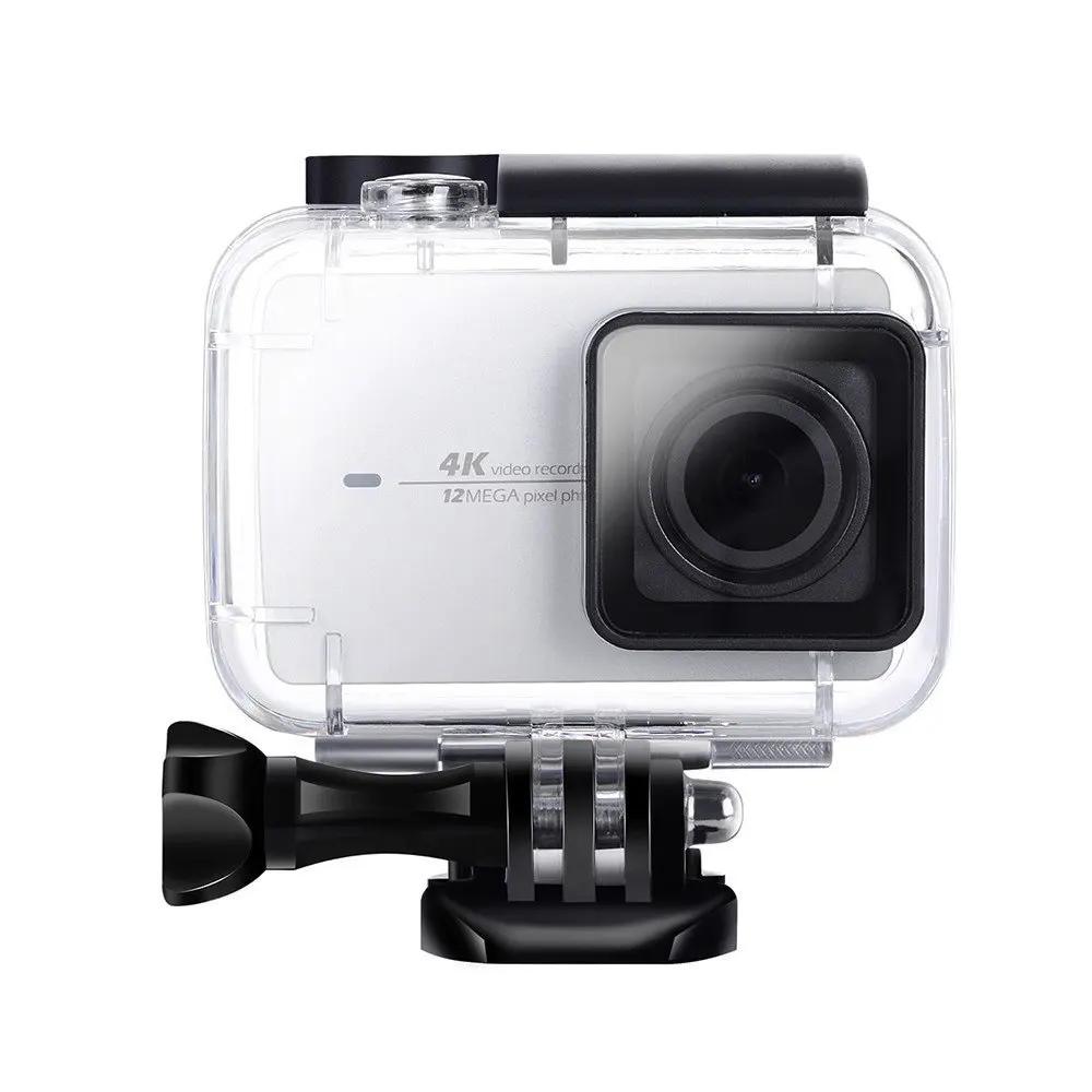 

Suptig Accessories Diving Shell Waterproof Housing Protective Case Mount For Xiaomi Yi 4k/4k+/yi lite Camera