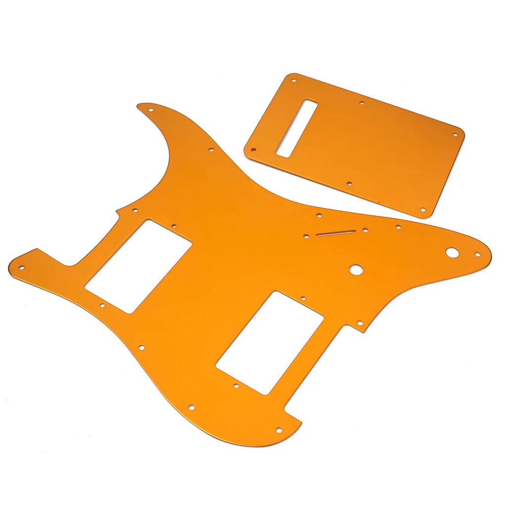 Ретро Pickguard щит для электрогитары Repalcement-Золотой Желтый