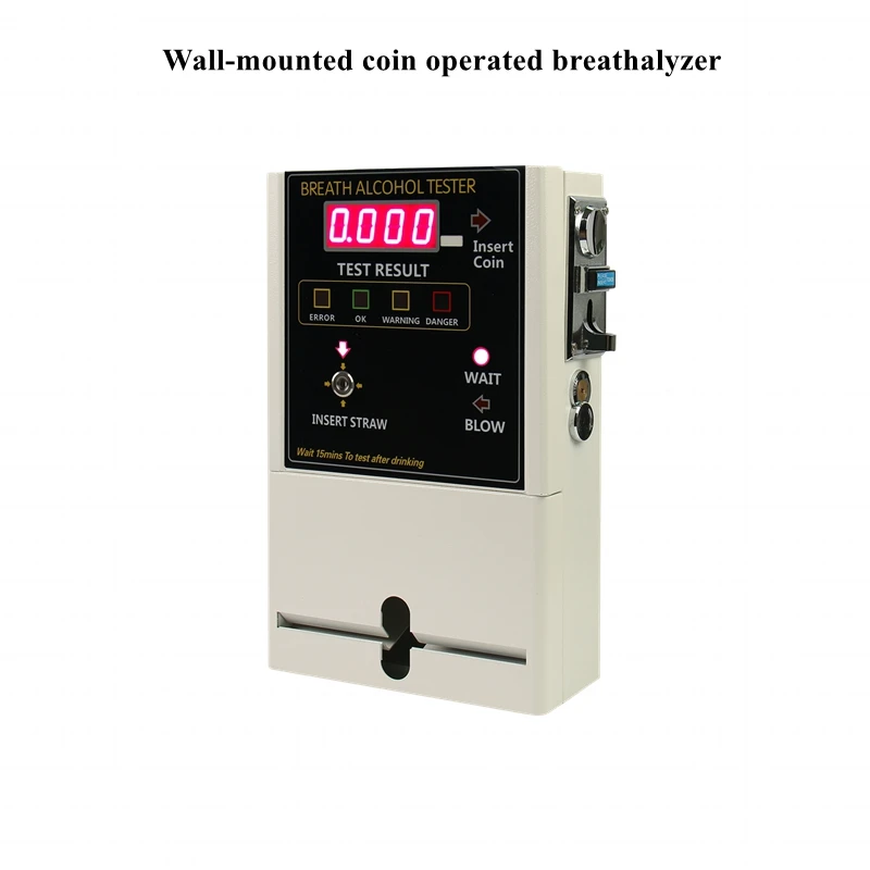 WallmountedbreathalyzervendingmachineAT319CoinOperated