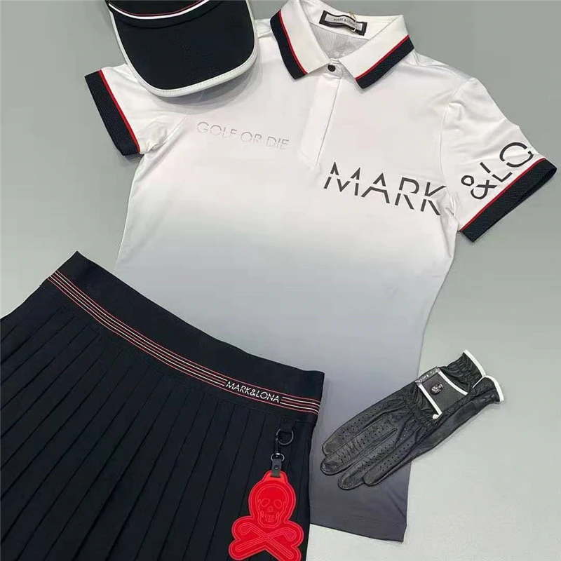 Mark&Lona original single summer golf dress ladies short sleeve T shirt