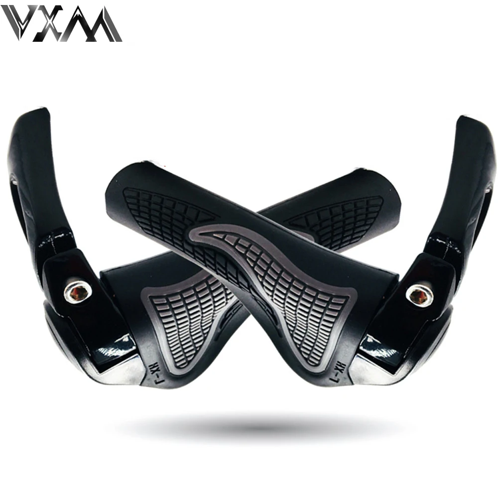 Прочные противоскользящие резиновые Интегрированные ручки VXM из алюминиевого сплава для велосипеда