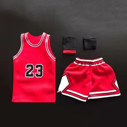 1/6 весы баскетбольная звезда Майкл MJ 23th белая домашняя команда одежда костюм набор модель для 12 "фигурка тело куклы игрушки