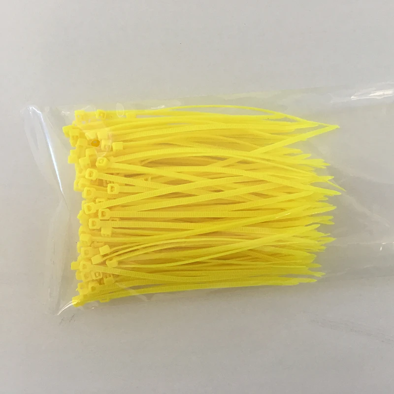 3x200 мм самоблокирующиеся пластиковые нейлоновые кабельные стяжки 4 дюйма 50 шт 6 цветов 18 фунтов ULCertified